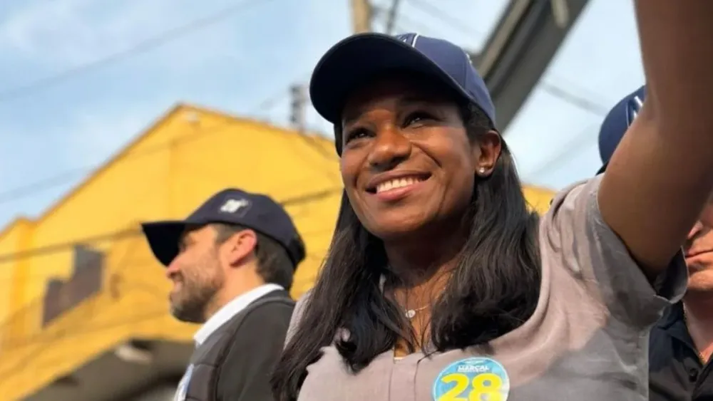 Baiana, negra e militar: quem é a vice de Pablo Marçal