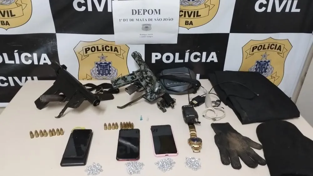 Dois homens morrem em confronto com investigadores da Polícia Civil em Amado Bahia