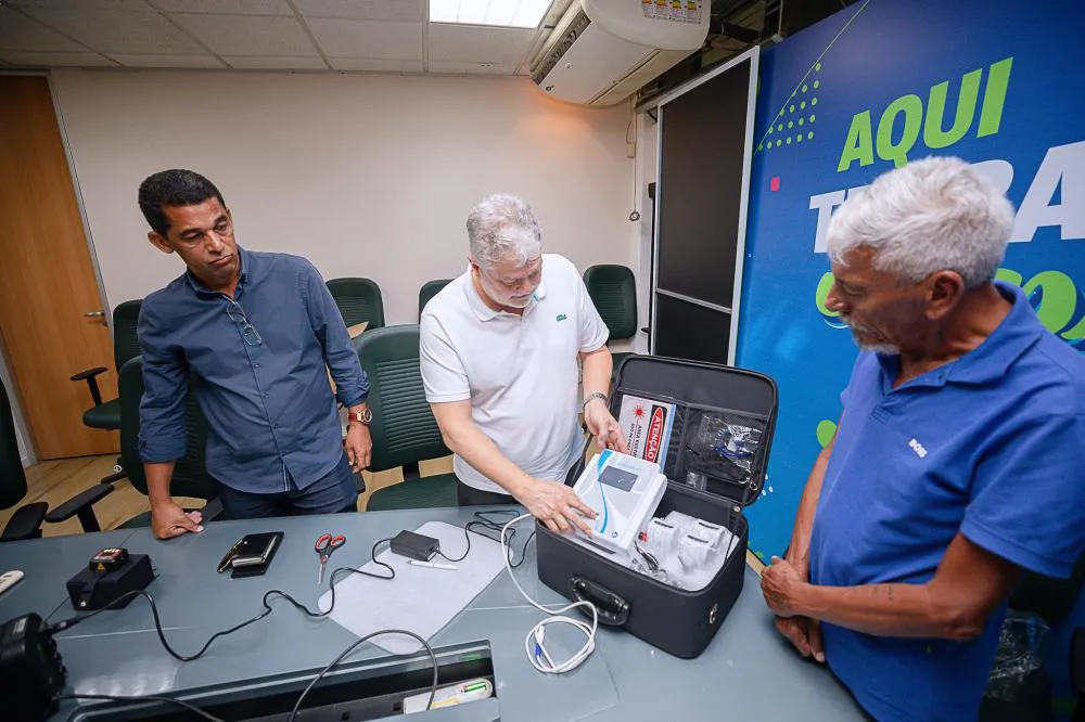 Prefeitura recebe doação de equipamento de laserterapia para uso em tratamento de ferimentos de maneira geral