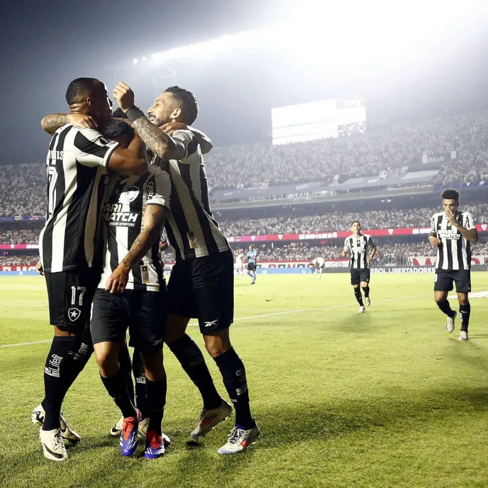 Botafogo volta às semifinais da Libertadores após 51 anos