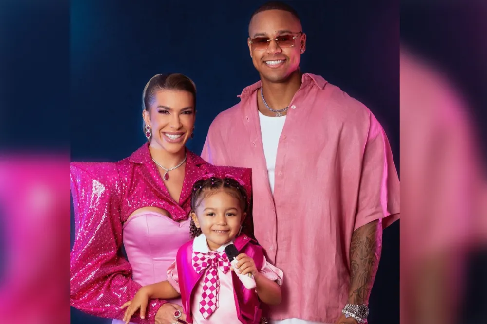 Filha de Lore Improta e Leo Santana comemora aniversário de 3 anos com festa temática