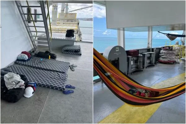  Trabalhadores são resgatados em condições precárias em navio norueguês na Bahia