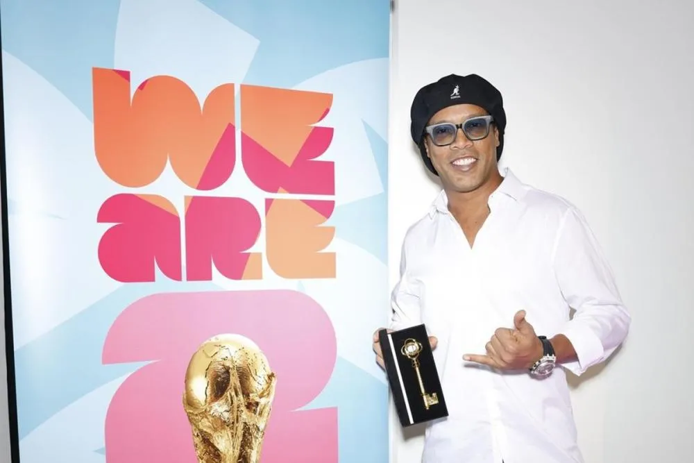 Ronaldinho Gaúcho é anunciado como embaixador de Miami para Copa do Mundo de 2026
