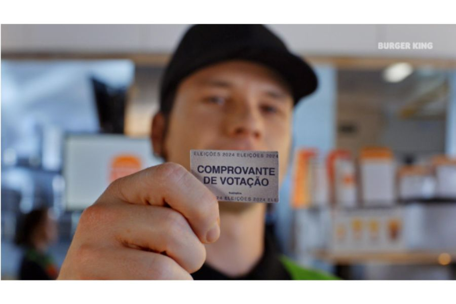 Burger King vai dar lanche de graça pra quem votar nas Eleições