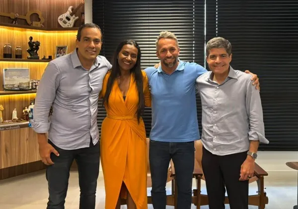 ACM Neto e Bruno Reis reforçam apoio a Flávio Matos em Camaçari no 2º turno