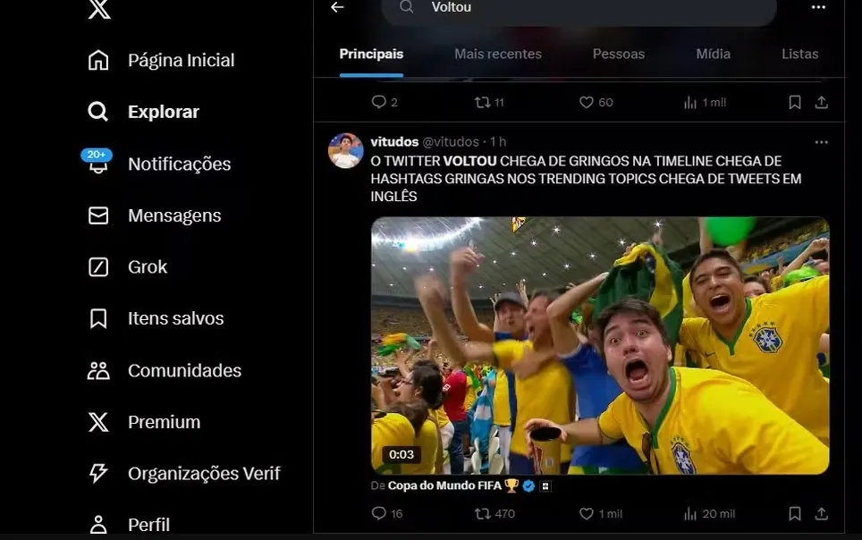 X começa a voltar no Brasil após ordem de Moraes; rede social comemora decisão