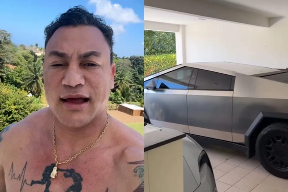 Popó ostenta carro 'indestrutível' avaliado em R$2 milhões; veja vídeo