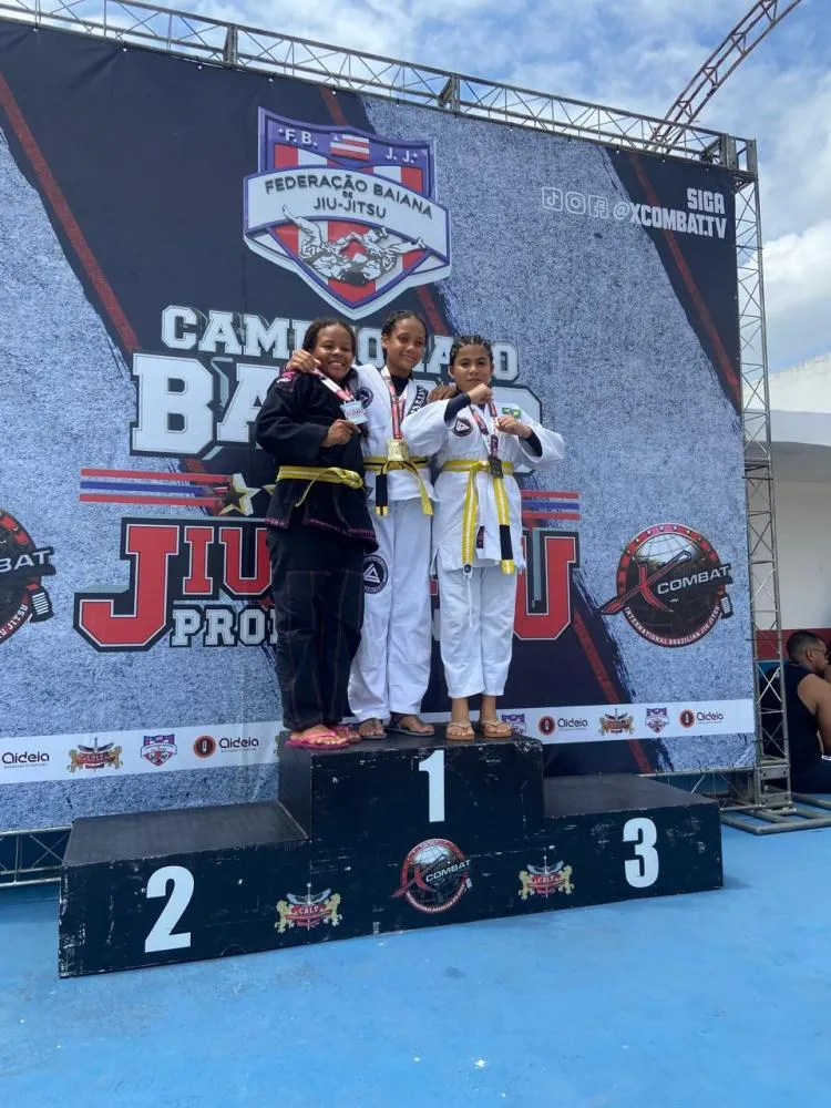 Atletas de Malhadas no litoral, brilham no Campeonato Baiano de Jiu-Jitsu em Salvador