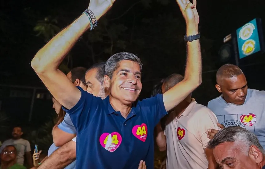 ‘Tenho certeza que ao fim do dia estaremos comemorando a vitória de Flávio Matos’, diz ACM Neto em Camaçari