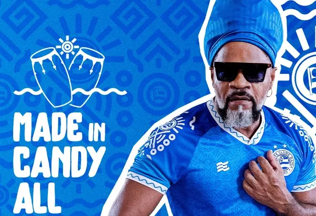 Em parceria com Carlinhos Brown, Bahia lança camisa em homenagem ao Novembro Negro