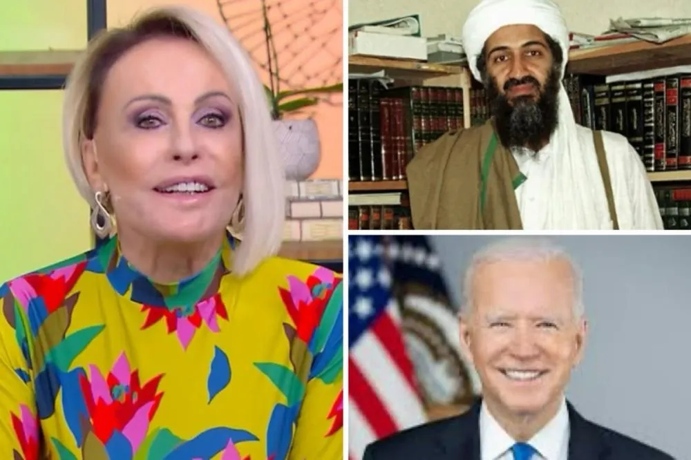 Ana Maria Braga confunde Joe Biden com Bin Laden