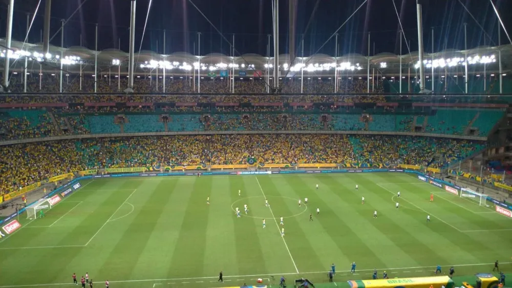 Vazio na Fonte Nova faz CBF mudar venda de ingressos da Seleção