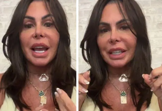 Gretchen se pronuncia sobre rumores de que sustenta seu marido: “Não vejo mal nenhum”