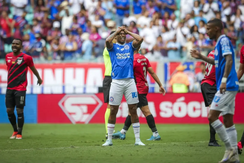Bahia joga mal e empata com Athletico-PR na Arena Fonte Nova