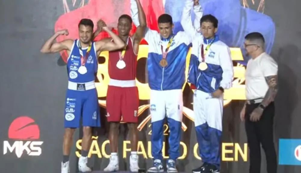 Ricardo Santana brilha no Open de Boxe Brasil e conquista o vice-campeonato na categoria 63,5 kg