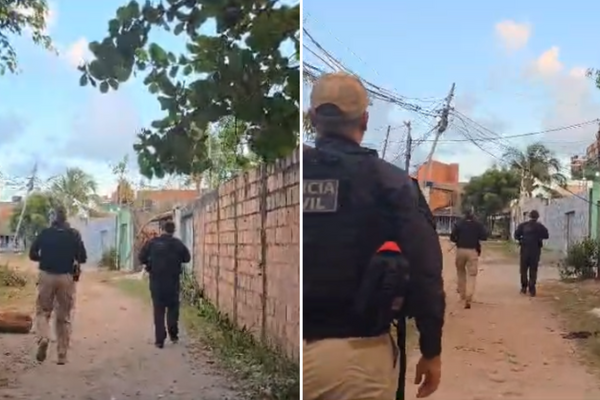Operação Esganar da Polícia Civil busca suspeitos de integrar grupo criminoso em Camaçari