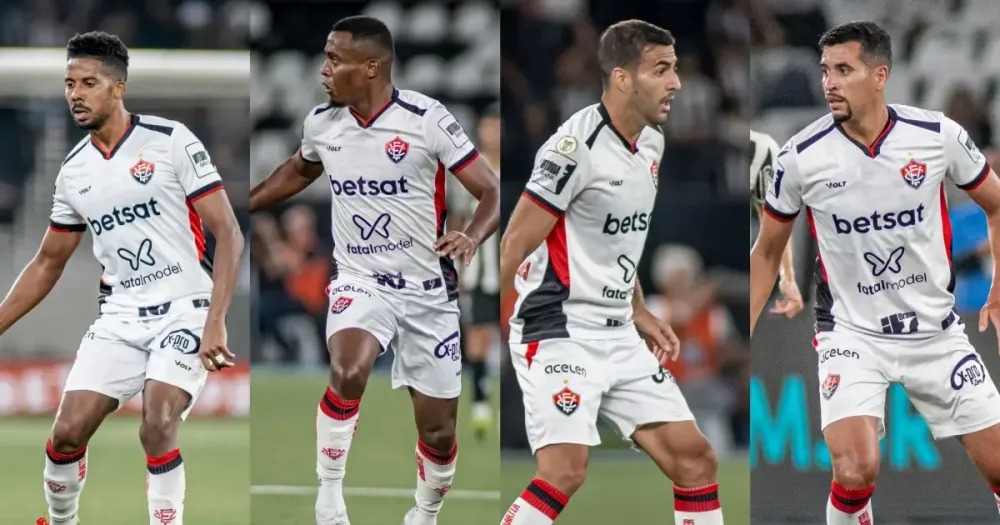 Vitória anuncia renovações com quatro jogadores; veja quem são