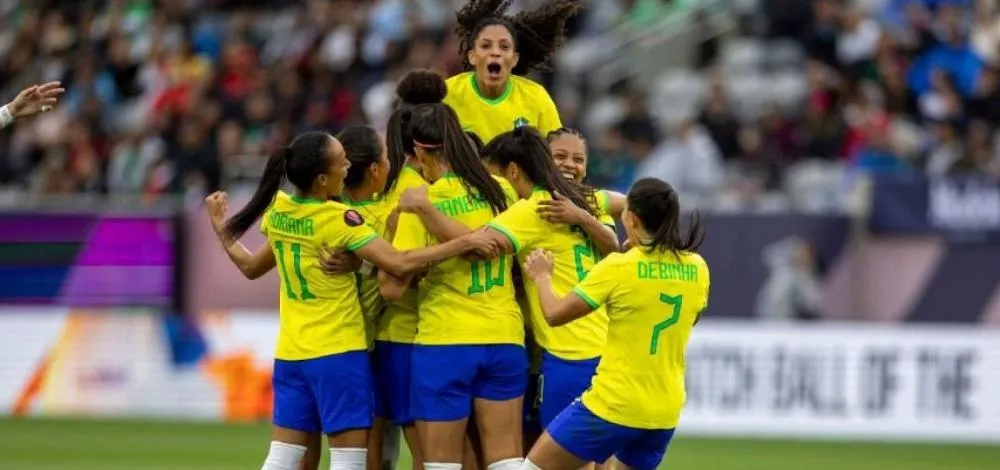 Brasil sobe para sétimo lugar no ranking mundial de seleções femininas da Fifa