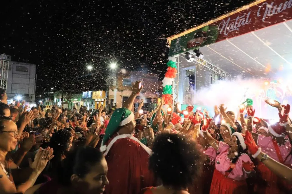 Espetáculos natalinos agitam a cidade no fim de semana