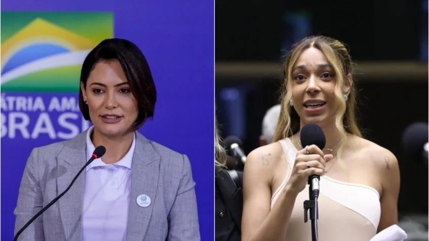 Michelle Bolsonaro perde ação judicial contra Erika Hilton 