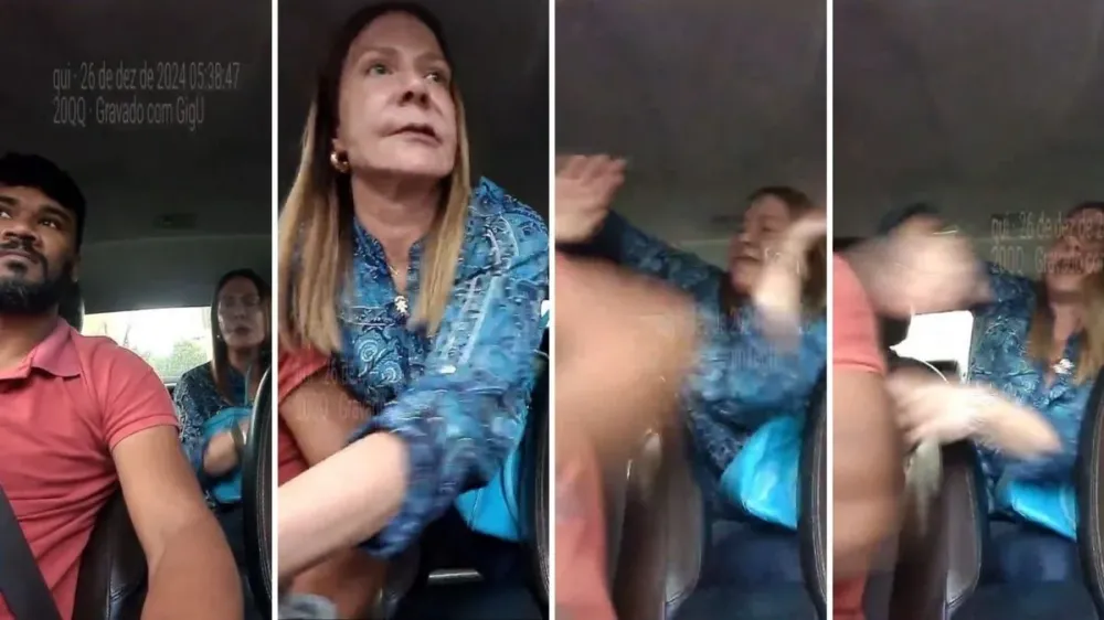 Motorista denuncia agressão sofrida em desembarque de médica
