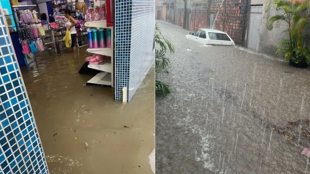 Moradores de Pojuca enfrentam perdas materiais após fortes chuvas desta sexta 