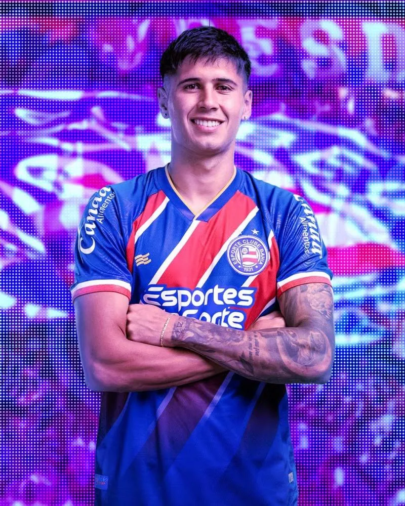 Bahia anuncia a contratação do argentino Santiago Mingo, ex-Boca Juniors