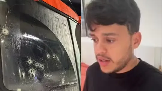 Ônibus de Thiago Aquino é alvejado a tiros em tentativa de assalto na Bahia