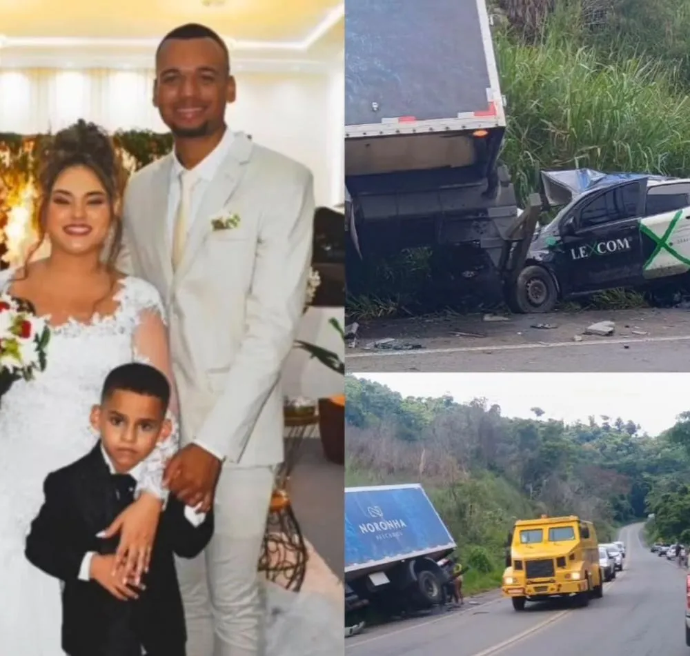 Família morre em grave acidente na BR-101 ao retornar para Camaçari