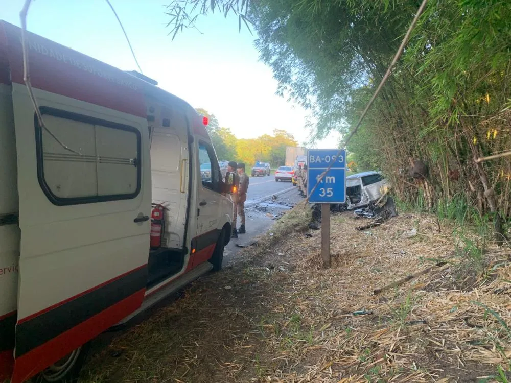 Motorista vítima de colisão na BA-093 não resiste e morre no Hospital Geral de Camaçari