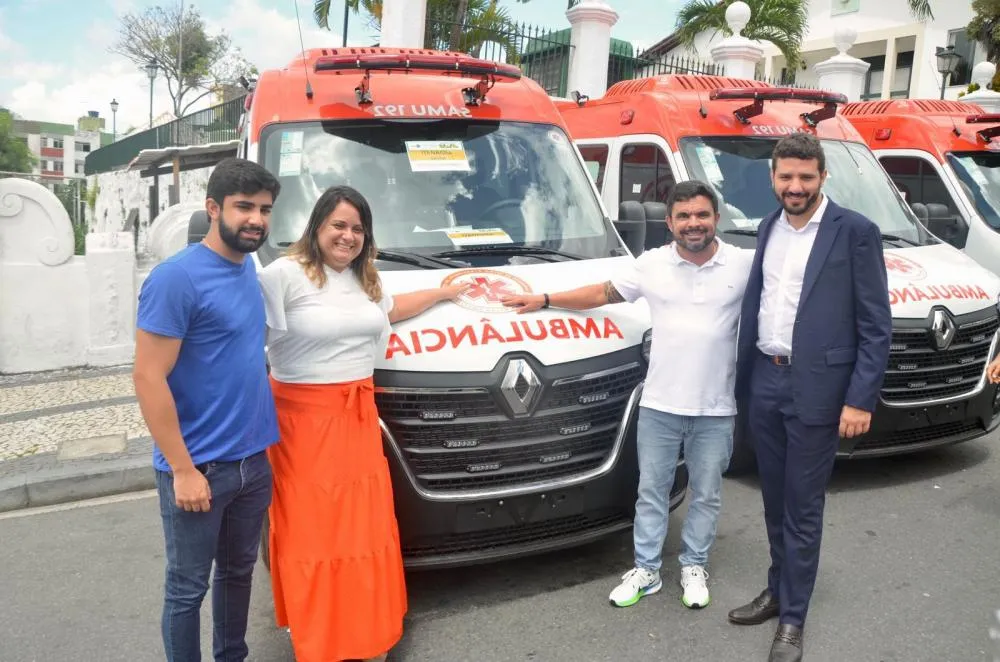 Itanagra ganha nova ambulância do SAMU por indicação de Neto Carletto