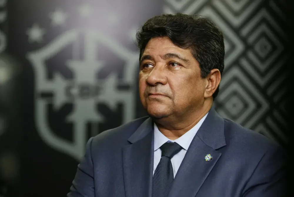 Presidente da CBF, Ednaldo é quem escala árbitros do Baiano; caso pode gerar investigação