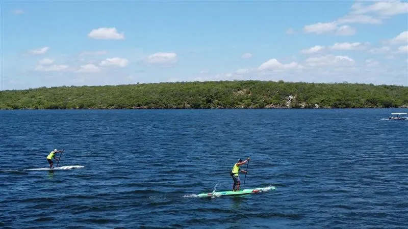 Atleta matense Emerson Juba vence 1ª etapa do Circuito Brasileiro de SUP Race