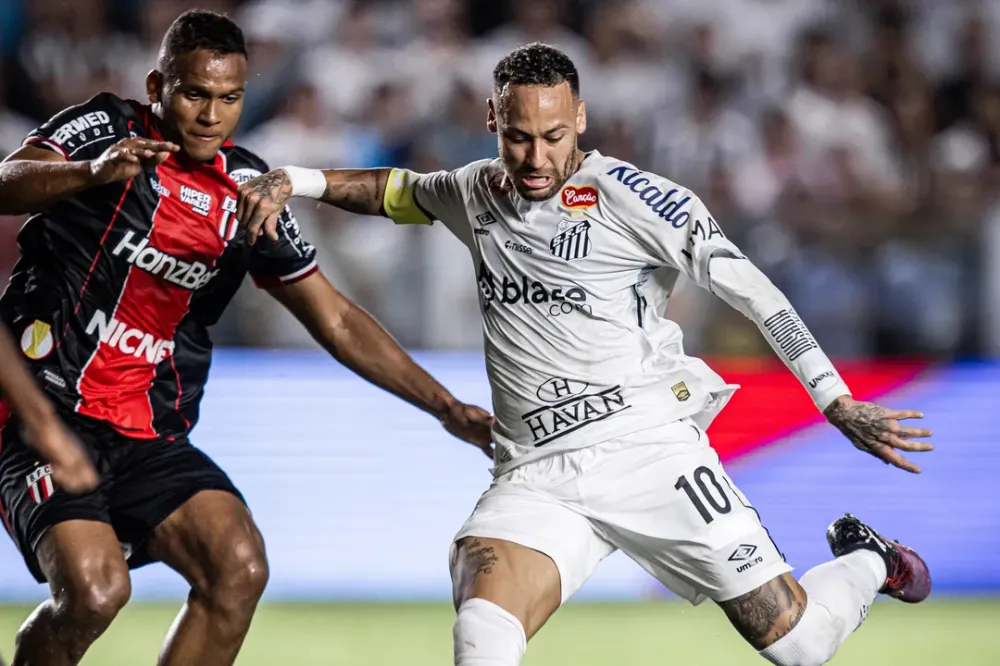 Neymar revela reação após empate em estreia no Santos: “Que merd*”