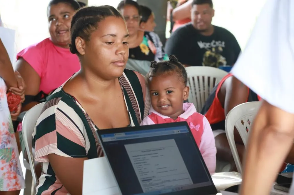 Pedra do Salgado recebeu serviços essenciais através do Semps Itinerante