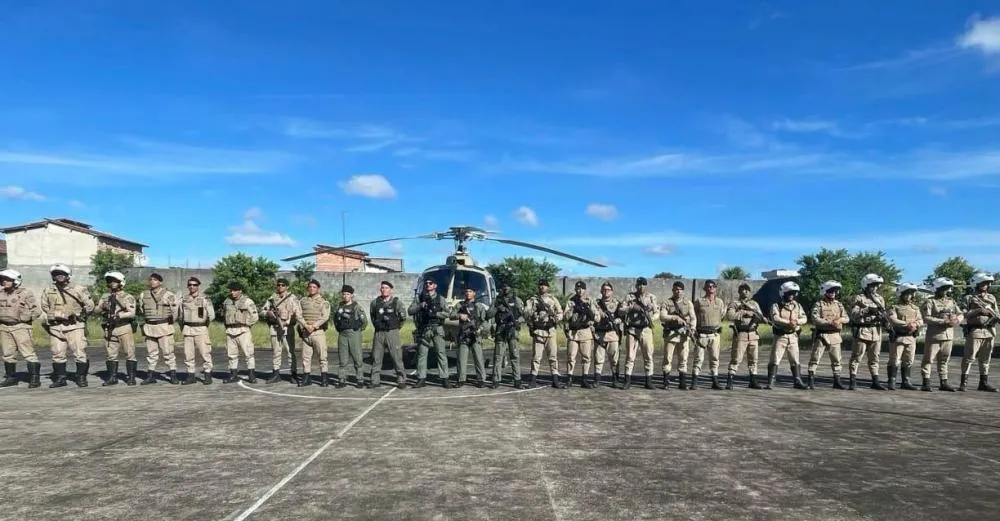 Polícia Militar deflagra Operação Alatus com apoio aéreo em Dias d’Ávila