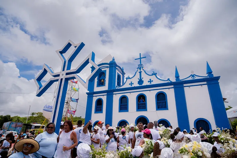 Lavagem do Bonfim celebra fé e cultura em Mata de São João