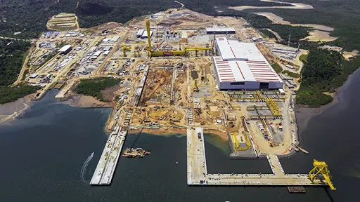 Comissão de Infraestrutura da AL-BA debate retomada do Estaleiro Enseada em Maragogipe