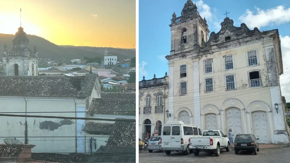 Teto de igreja desaba em Cachoeira: “Estado deplorável”