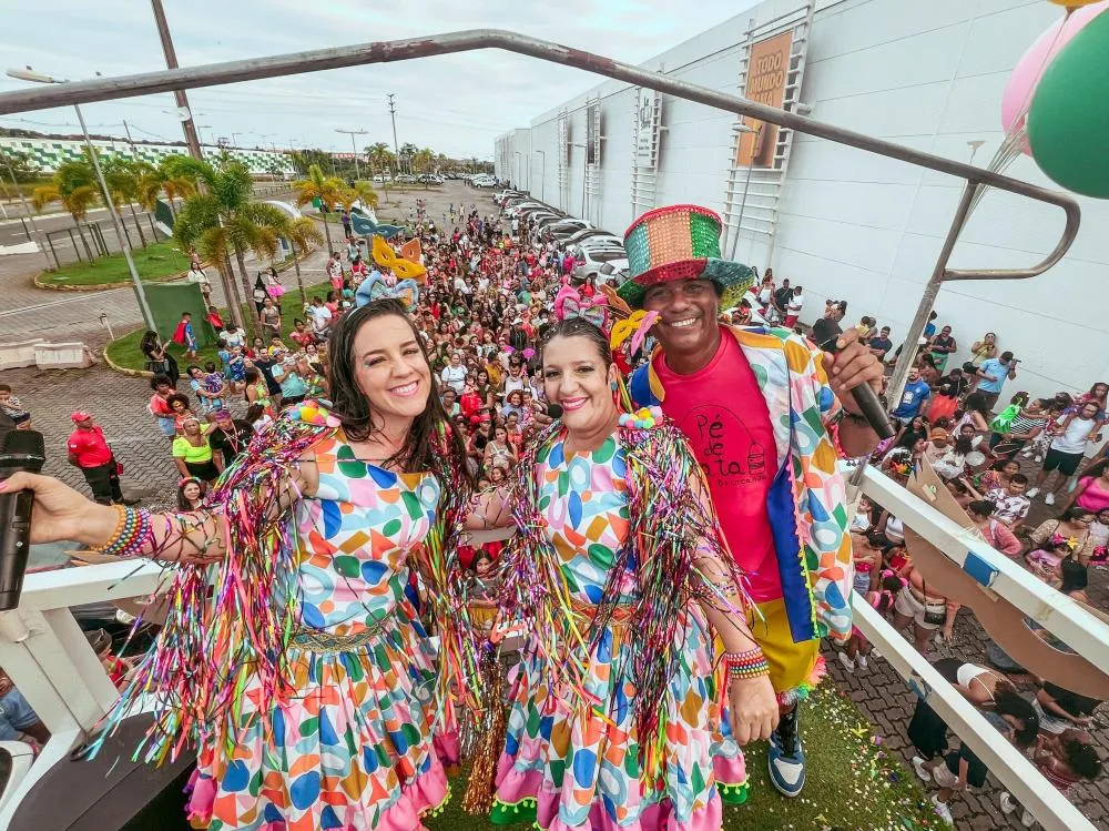 Bailinho reúne crianças e famílias para celebrar o Carnaval no Boulevard Camaçari no domingo