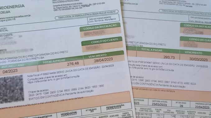  Conta de energia elétrica permanecerá sem cobrança extra em março 