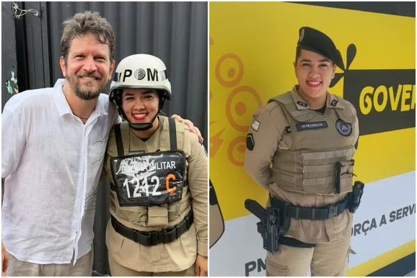 PM fã de Saulo ganha homenagem dos foliões durante patrulha e viraliza