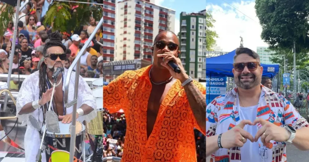 Carlinhos Brown, Léo Santana e Danniel Vieira comandam Arrastão nesta quarta