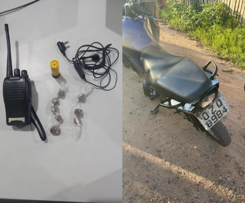 Munição e drogas são apreendidas pela Polícia Militar em Pojuca