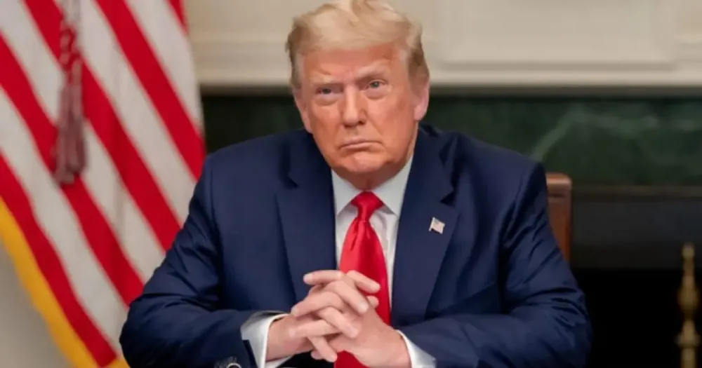 “Aguentem firme, não será fácil”, diz Trump após ‘tarifaço’ entrar em vigor