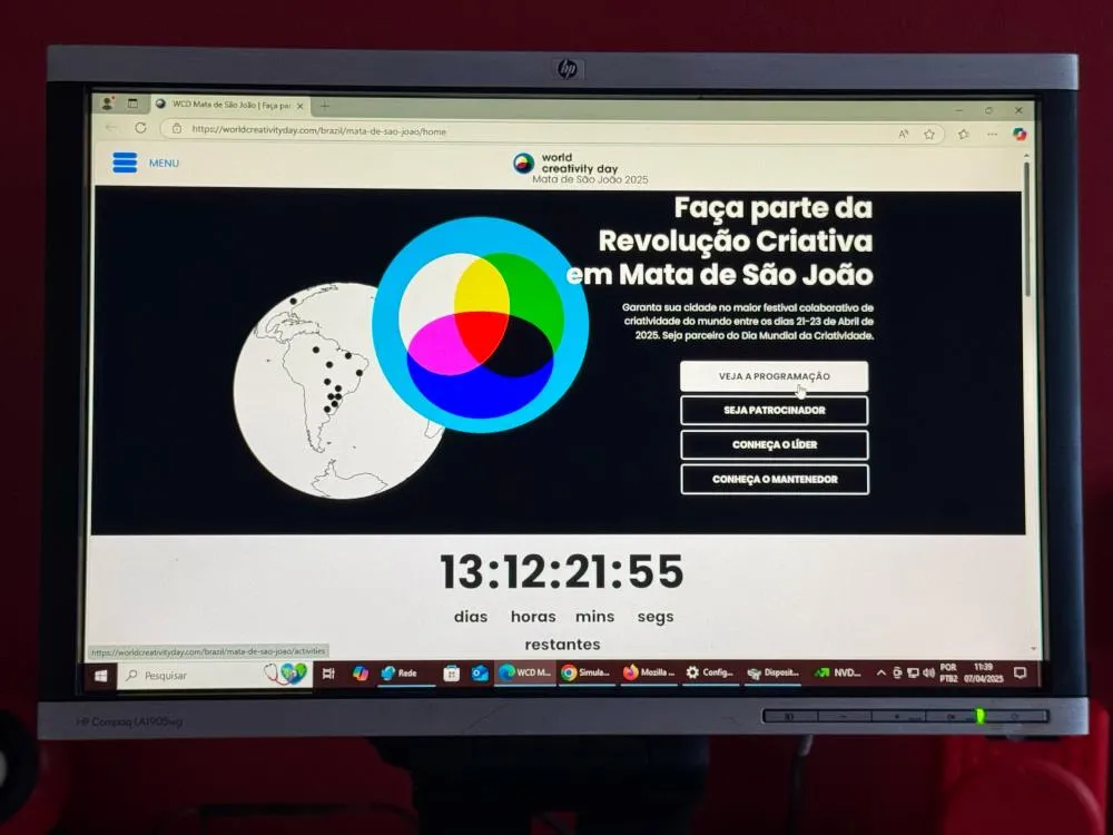 Mata de São João recebe Festival Mundial da Criatividade