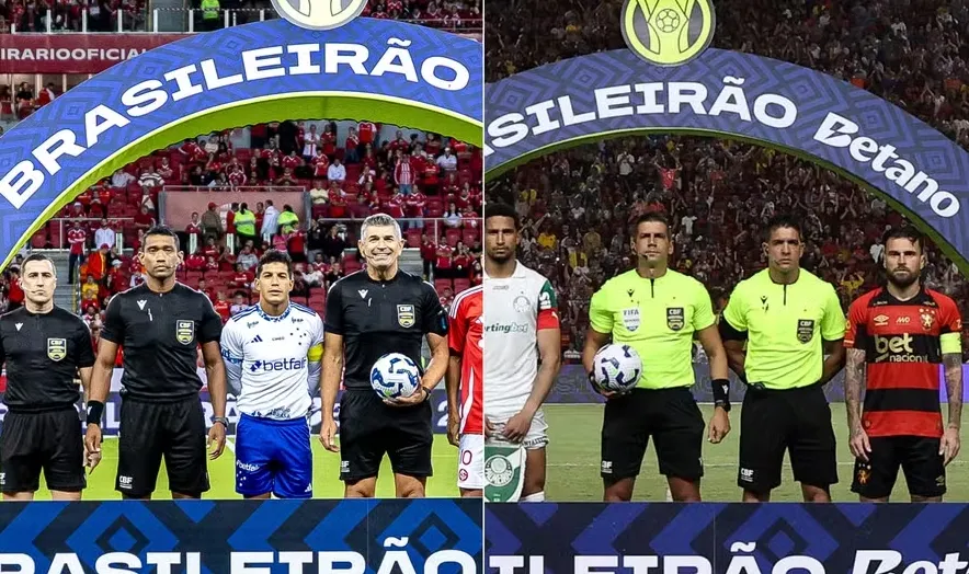 CBF afasta arbitragem de Inter x Cruzeiro e Sport x Palmeiras e anuncia treinamento no Rio