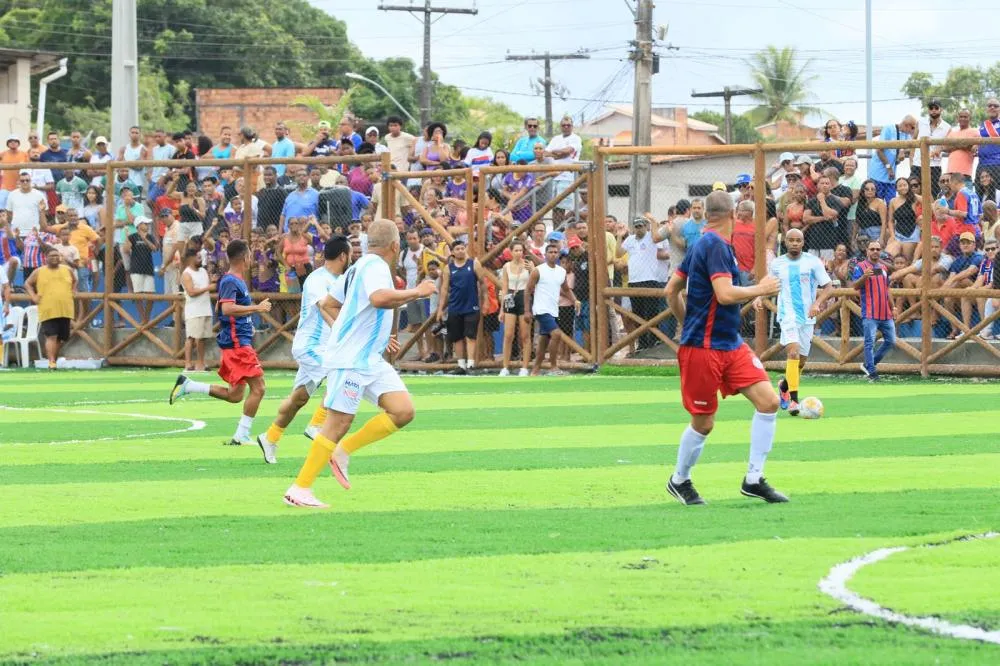 Campo de Terra Nova é inaugurado com partida entre Bahia Master e Seleção Matense Master     