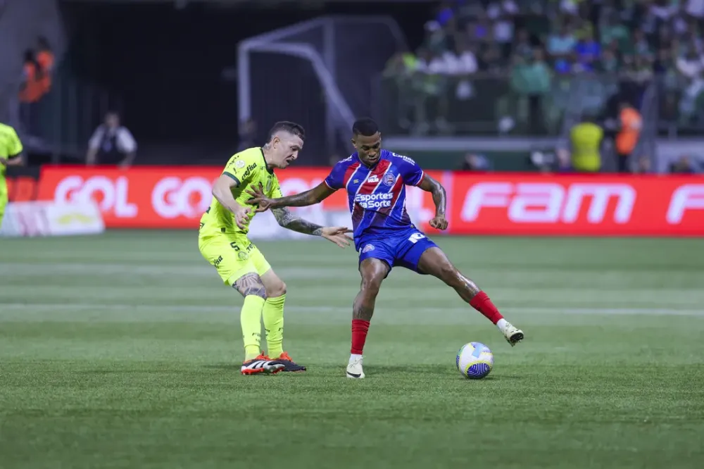 Bahia tenta quebrar tabu histórico contra o Palmeiras no Brasileirão 