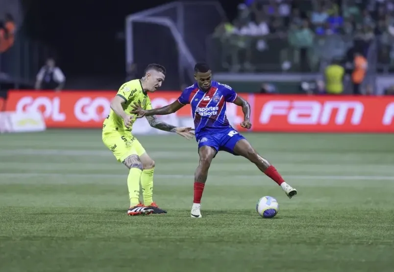 Bahia enfrenta o Palmeiras neste domingo no Allianz Parque